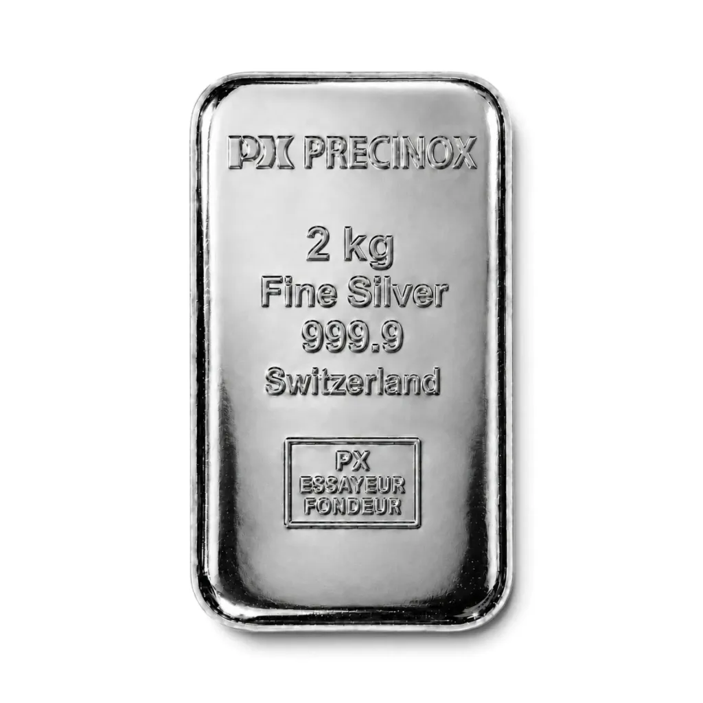 Lingot Argent 2 kg